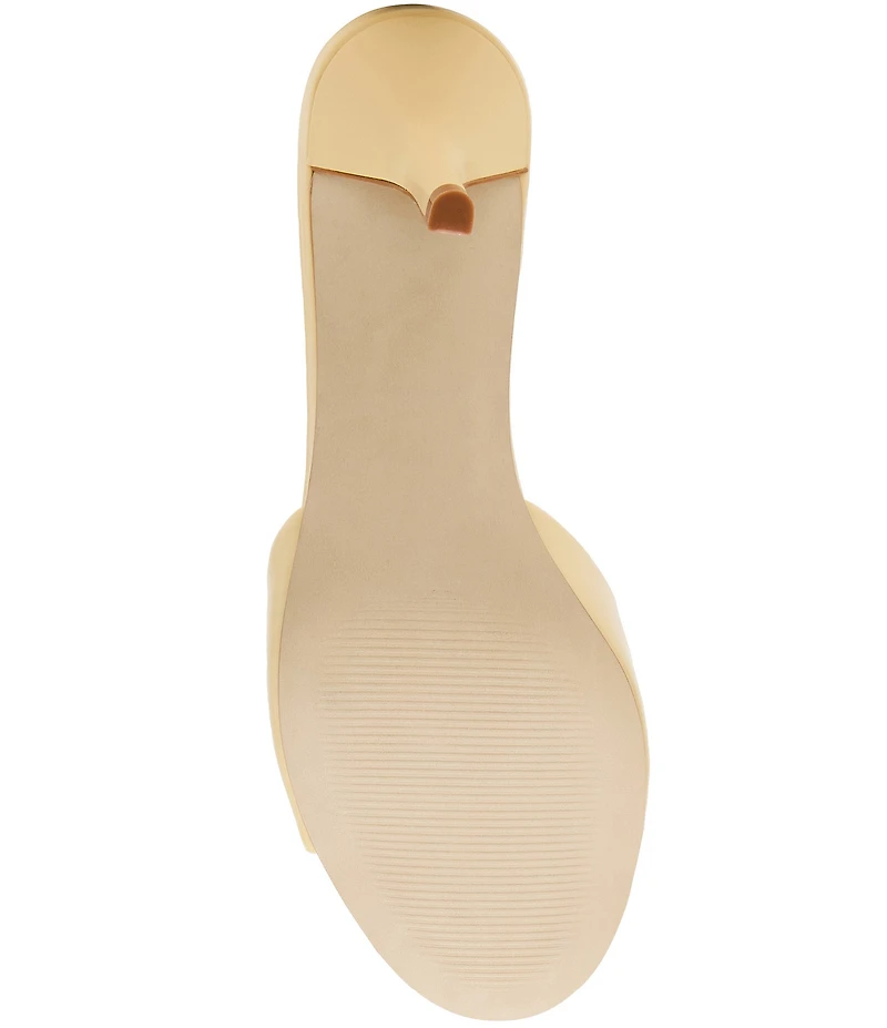 Steve Madden Kendrix Patent Leather Dress Slide Sandals