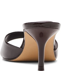 Steve Madden Kendrix Patent Leather Dress Slide Sandals