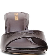 Steve Madden Kendrix Patent Leather Dress Slide Sandals