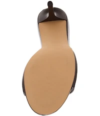 Steve Madden Kendrix Patent Leather Dress Slide Sandals