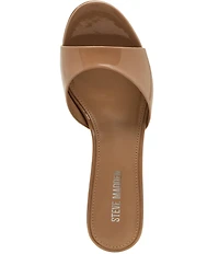 Steve Madden Kendrix Patent Leather Dress Slide Sandals