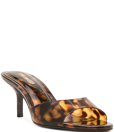 Steve Madden Kendrix Tortoise Print Dress Slide Sandals