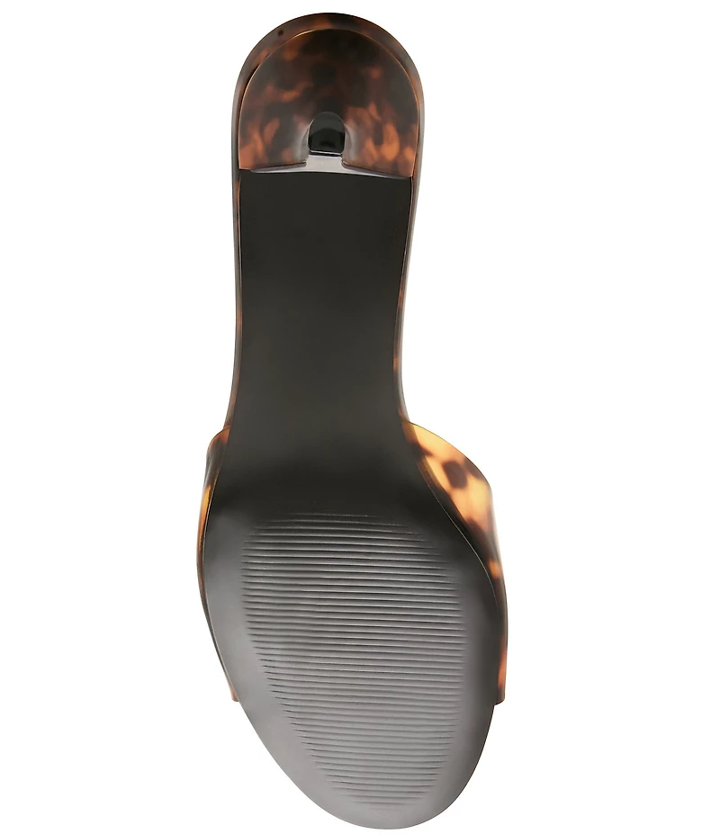 Steve Madden Kendrix Tortoise Print Dress Slide Sandals