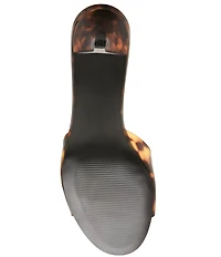 Steve Madden Kendrix Tortoise Print Dress Slide Sandals
