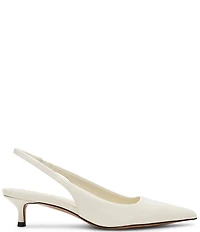 Steve Madden Kittie Patent Kitten Heel Slingback Dress Pumps