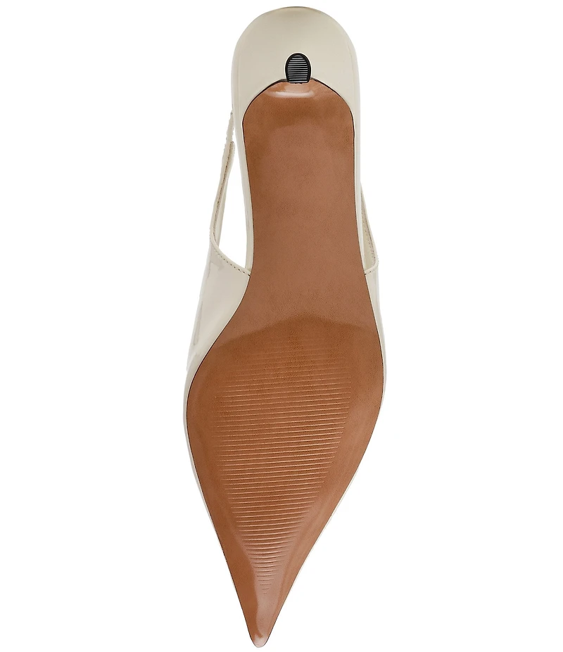 Steve Madden Kittie Patent Kitten Heel Slingback Dress Pumps