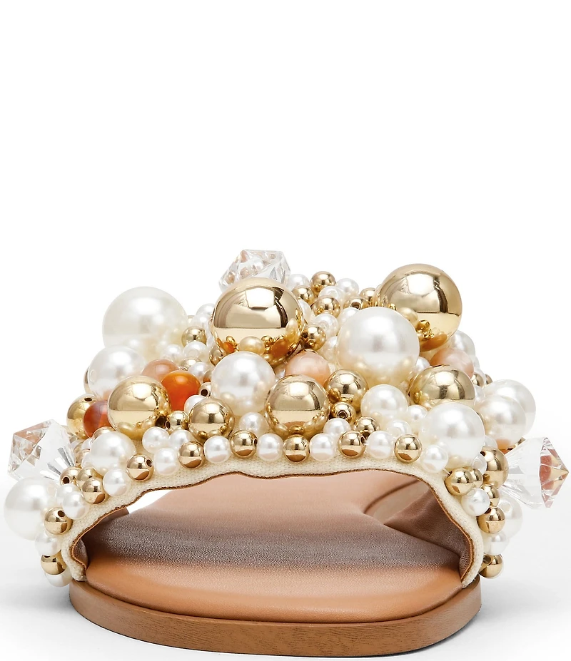 Steve Madden Klio Ornament Embellished Slide Sandals