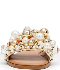 Steve Madden Klio Ornament Embellished Slide Sandals