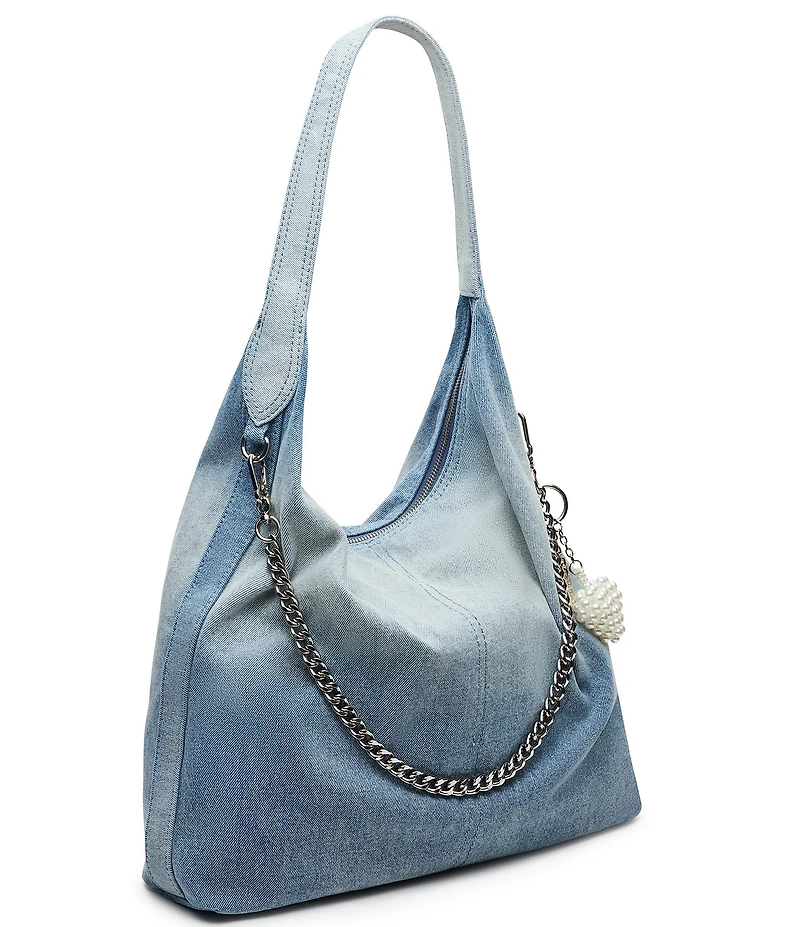 Steve Madden Krewe Oversize Denim Hobo Bag
