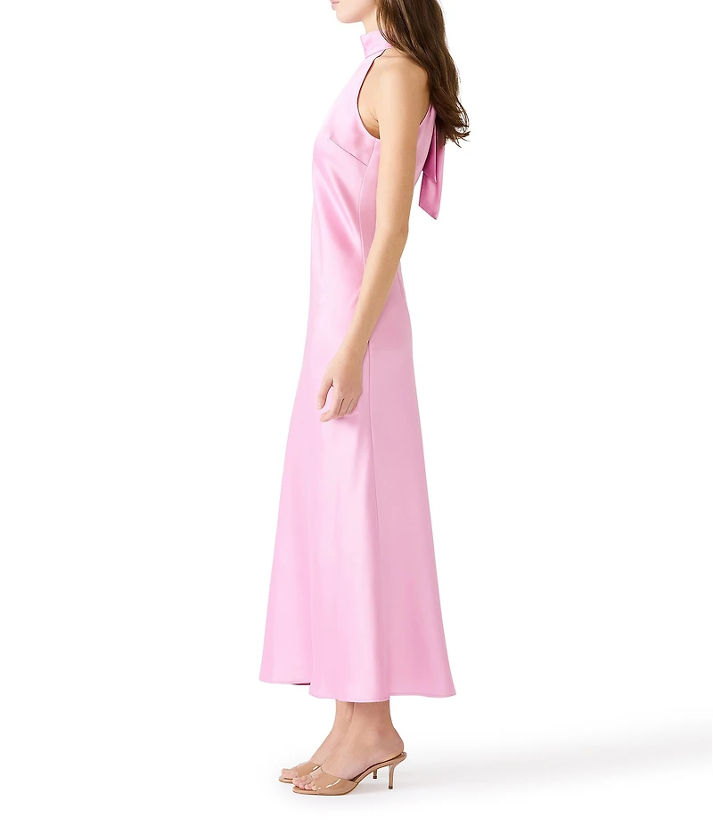 Steve Madden Lara High Neck Sleeveless Maxi Dress