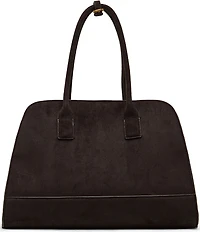 Steve Madden Large Suede Dome Tote Bag