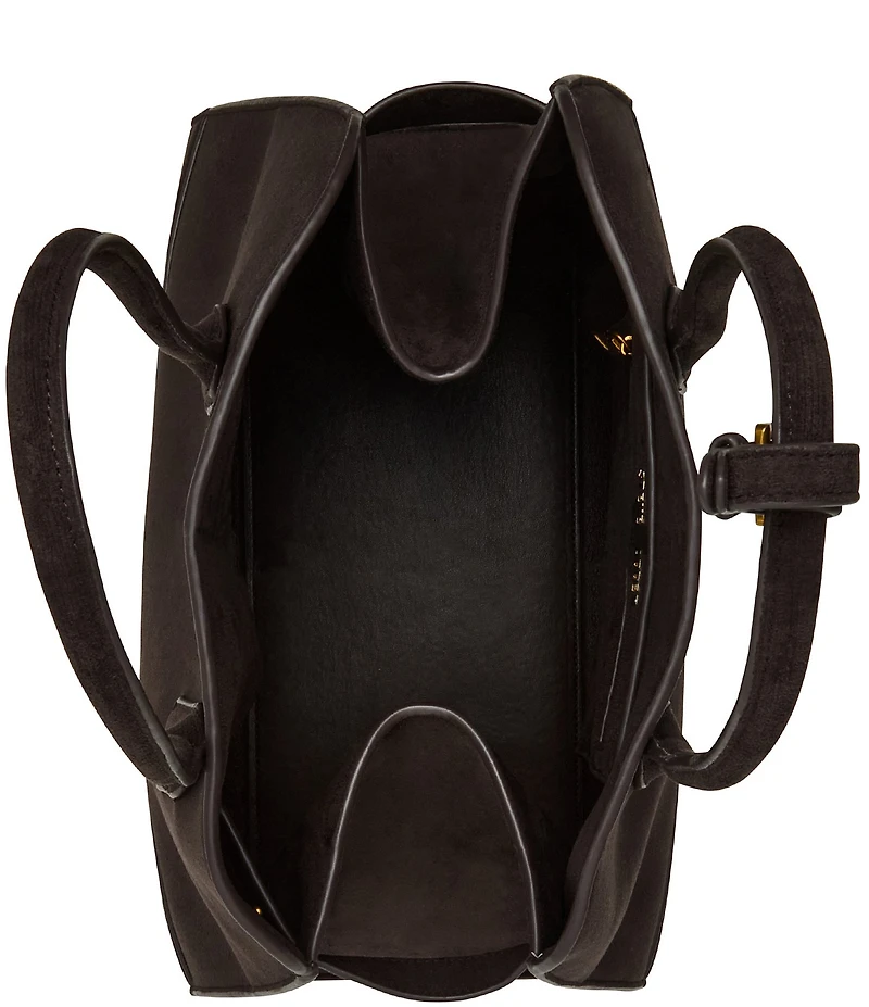 Steve Madden Large Suede Dome Tote Bag