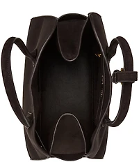 Steve Madden Large Suede Dome Tote Bag