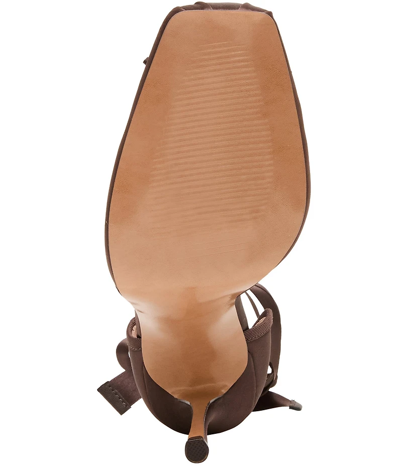 Steve Madden Larina Satin Ballet Square Toe Stiletto Lace Up Dress Pumps