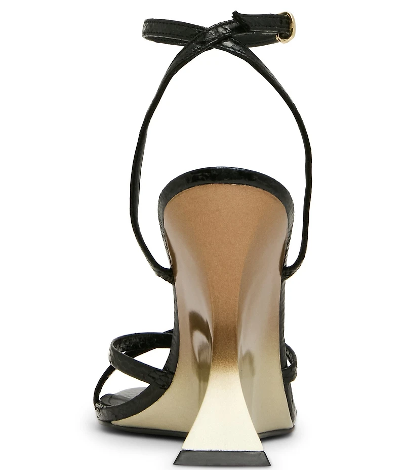 Steve Madden Layers Sculpted Wedge Dress Sandals