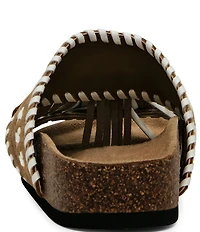 Steve Madden Lester Suede Tassel Slide Sandals