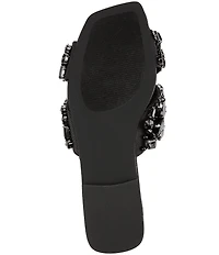 Steve Madden Levity Jewel Ornamented Slide Sandals