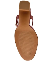 Steve Madden Lexie Raffia Block Heel Platform Dress Pumps