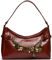 Steve Madden Lianna Charm Chain Hobo Shoulder Bag