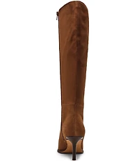Steve Madden Lingo Suede Pointed Toe Knee High Boots