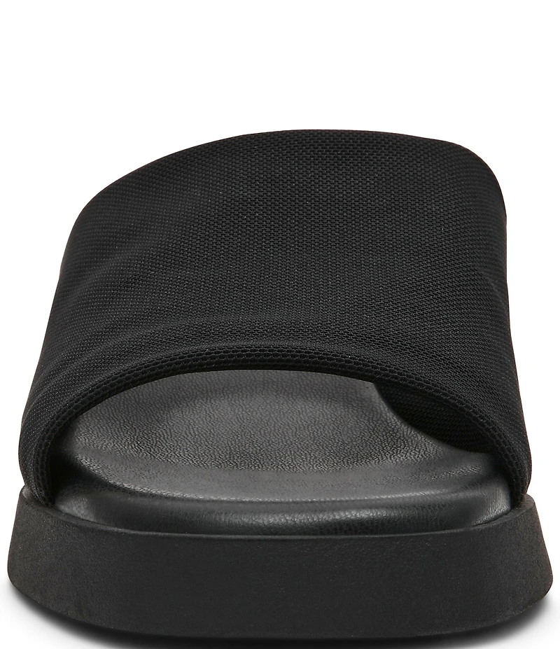 Steve Madden Lucee Mesh Block Heel Slide Sandals