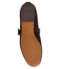 Steve Madden Lucia Suede Buckle Hardware Mary Jane Ballet Flats