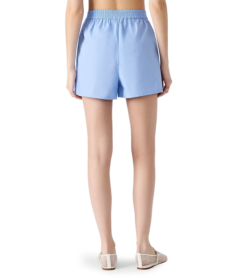 Steve Madden Malena Pleated Poplin Coordinating Shorts