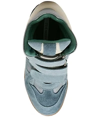 Steve Madden Mavis Suede High Top Wedge Sneakers