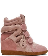 Steve Madden Mavis Suede High Top Wedge Sneakers
