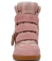 Steve Madden Mavis Suede High Top Wedge Sneakers