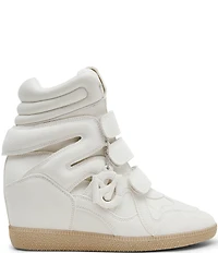 Steve Madden Mavis Suede High Top Wedge Sneakers
