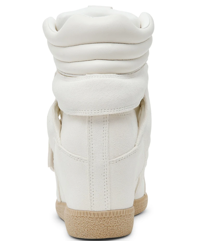 Steve Madden Mavis Suede High Top Wedge Sneakers