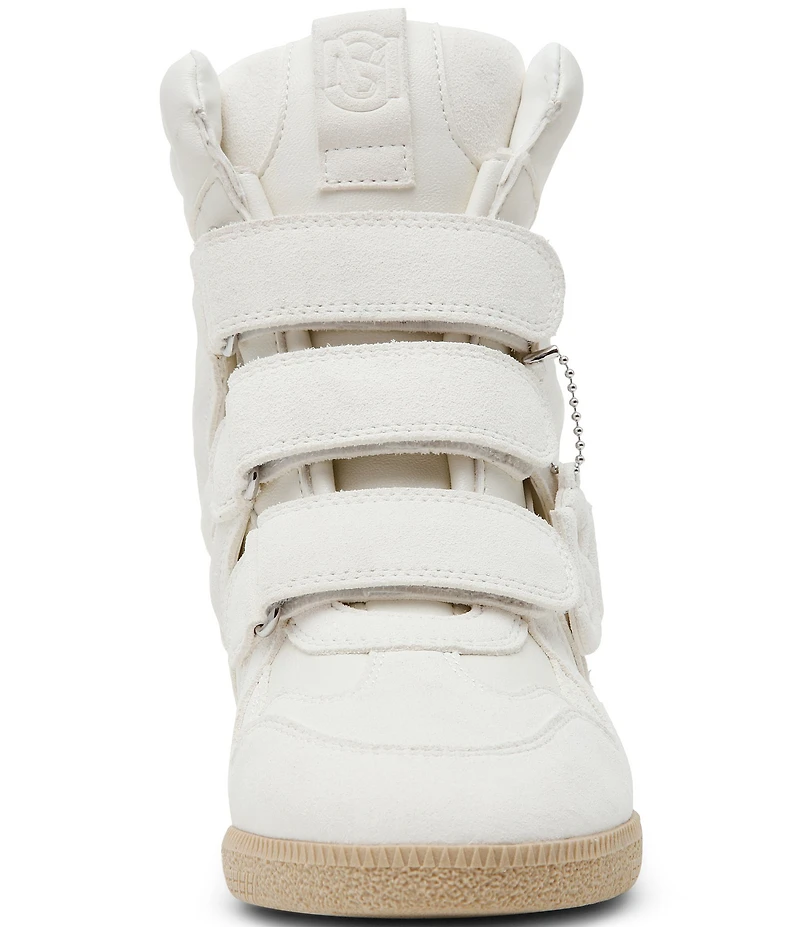Steve Madden Mavis Suede High Top Wedge Sneakers
