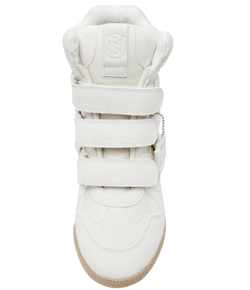Steve Madden Mavis Suede High Top Wedge Sneakers