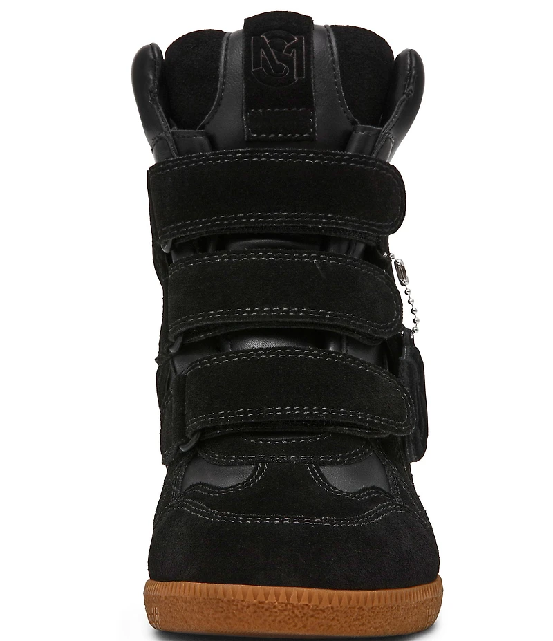 Steve Madden Mavis Suede High Top Wedge Sneakers