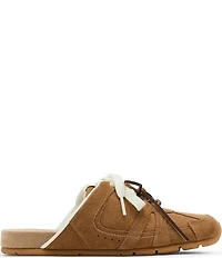 Steve Madden Maysa Suede Slip On Mule Sneakers