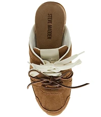 Steve Madden Maysa Suede Slip On Mule Sneakers