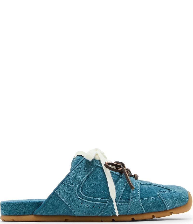 Steve Madden Maysa Suede Slip On Mule Sneakers