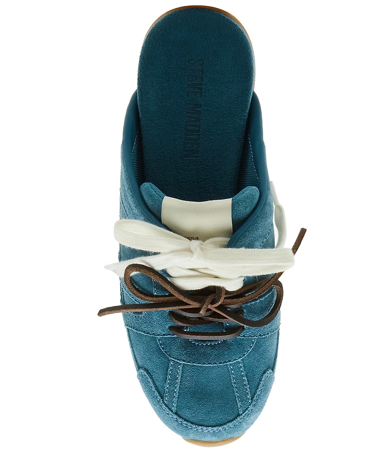 Steve Madden Maysa Suede Slip On Mule Sneakers