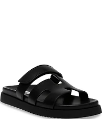 Steve Madden Mayven Leather Slide Sandals