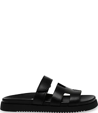 Steve Madden Mayven Leather Slide Sandals
