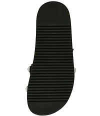 Steve Madden Mayven Leather Studded Slide Sandals