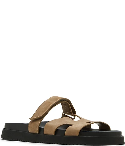 Steve Madden Mayven Nubuck Slide Sandals