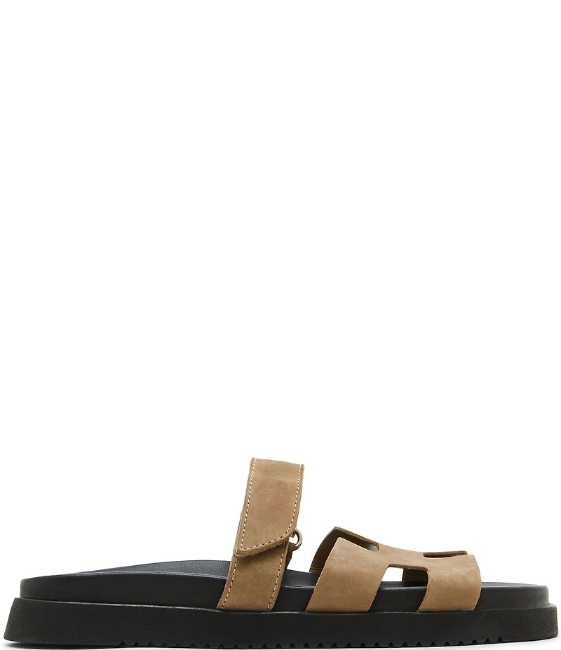 Steve Madden Mayven Nubuck Slide Sandals