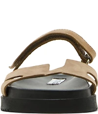 Steve Madden Mayven Nubuck Slide Sandals