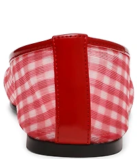 Steve Madden Meadow Mesh Gingham Ballet Flats