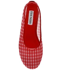 Steve Madden Meadow Mesh Gingham Ballet Flats
