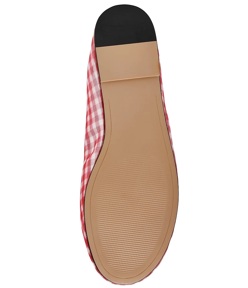 Steve Madden Meadow Mesh Gingham Ballet Flats
