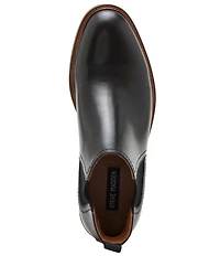 Steve Madden Men's Aben Leather Chelsea Boots