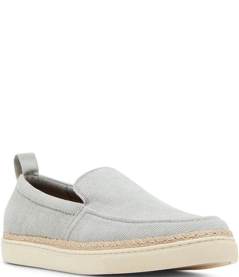 Steve Madden Men's Abiza Canvas Casual Slip On Sneakers